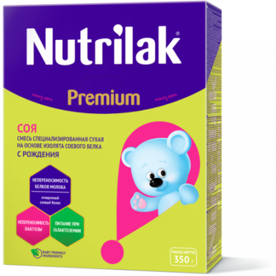 Купить нутрилак премиум (nutrilak premium) соя молочная смесь с рождения, 350г в Павлове