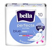Купить bella (белла) прокладки perfecta ultra blue супертонкие 10 шт в Павлове