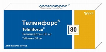 Телмифорс, таблетки 80 мг, 30 шт