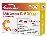 Купить витамин с 500мг югмедфарм, капсулы массой 700мг 30шт бад в Павлове
