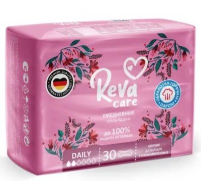 Купить reva care daily (рева кеа дейли) прокладки без запаха ежедневные 30 шт. в Павлове