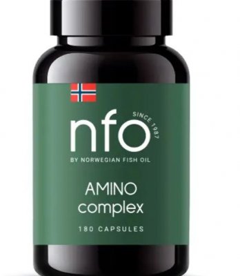 Купить norwegian fish oil (норвегиан фиш оил) амино комплекс капсулы массой 475 мг 180 шт. бад в Павлове