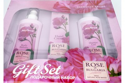 Купить rose of bulgaria (роза болгарии) набор подарочный №3: лосьон для тела 230мл+гель для душа 230мл+ крем для рук 75мл в Павлове