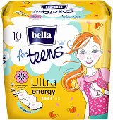 Купить bella (белла) прокладки for teens ultra energy супертонкие део 10 шт в Павлове