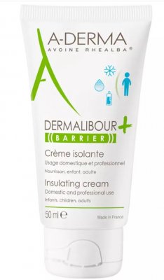 Купить a-derma dermalibour+ cica barrier (а-дерма) крем для лица и тела защитный 50мл в Павлове