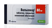 Купить вальсакор, таблетки, покрытые пленочной оболочкой 80мг, 90 шт в Павлове