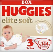 Купить huggies (хаггис) подгузники elitesoft 5-9кг 144 шт в Павлове
