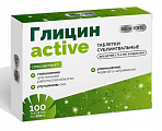 Купить глицин актив bioforte, таблетки для рассасывания 100мг 100шт бад в Павлове