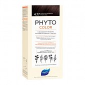 Купить фитосолба фитоколор (phytosolba phyto color) краска для волос оттенок 4,77 насыщенный глубокий каштан в Павлове