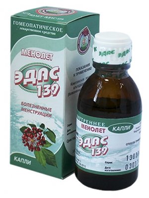 Купить эдас-139 менолет, капли для приема внутрь гомеопатические, 25мл в Павлове