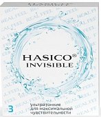 Купить hasico (хасико) презервативы invisible, ультратонкие 3 шт. в Павлове