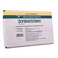Купить эуфиллин, раствор для внутривенного введения 24мг/мл, ампулы 10мл, 10 шт в Павлове