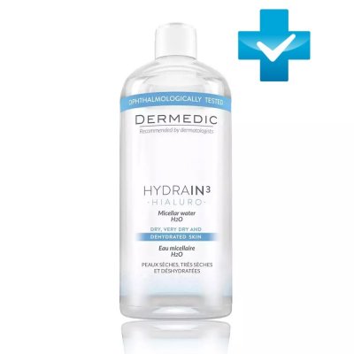 Купить дермедик гидреин 3 гиалуро (dermedic hydrain3) мицеллярная вода 500 мл в Павлове