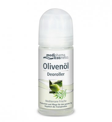 Купить медифарма косметик (medipharma cosmetics) olivenol дезодорант роликовый средиземноморская свежесть, 50мл в Павлове