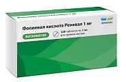 Купить фолиевая кислота реневал, таблетки 1мг, 120 шт в Павлове