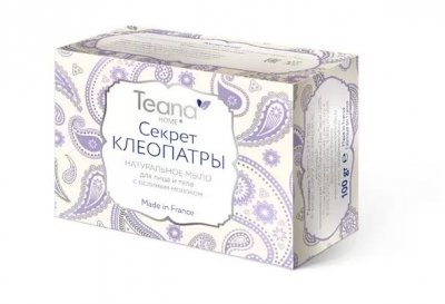 Купить тиана (teana) мыло для сухой и чувствительной кожи лица и тела с ослиным молоком,100г в Павлове