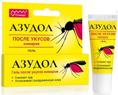 Купить азудол гель после укусов комаров, 8мл в Павлове