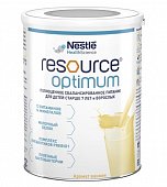 Купить resource optimum (ресурс), смесь для диетического профилактического питания детей старше 7 лет и взрослых, банка 400г в Павлове