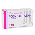 Купить розувастатин, таблетки, покрытые пленочной оболочкой 5мг, 30 шт в Павлове