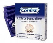 Купить contex (контекс) презервативы extra sensation 3шт в Павлове