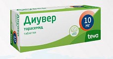 Купить диувер, таблетки 10мг, 60 шт в Павлове