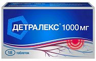 Купить детралекс, таблетки, покрытые пленочной оболочкой 1000мг, 18 шт в Павлове
