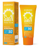 Купить corimo (коримо) крем для чувствительной кожи лица, тела увлажняющий солнцезащитный гиалуроновая кислота spf50+, 50 мл в Павлове