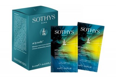 Купить sothys аnti-age (сотис) маска для лица восстанавливающая ночная, 4мл х8 шт в Павлове