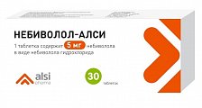 Купить небиволол-алси, таблетки 5мг, 30 шт в Павлове