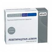 Купить леветирацетам-алиум, таблетки, покрытые пленочной оболочкой 500мг, 30 шт в Павлове