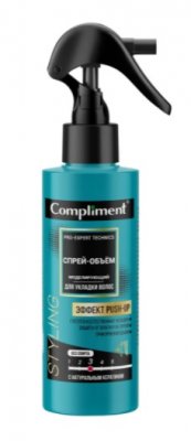 Купить compliment pro-expert technics (комплимент) спрей-объём для укладки волос моделирующий, 200мл в Павлове
