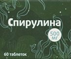 Купить спирулина 500мг, таблетки 60 шт бад в Павлове