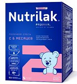 Купить нутрилак премиум 2 (nutrilak premium 2) молочная смесь с 6 месяцев, 600г в Павлове