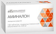 Купить аминалон, таблетки, покрытые пленочной оболочкой 250мг, 100 шт в Павлове