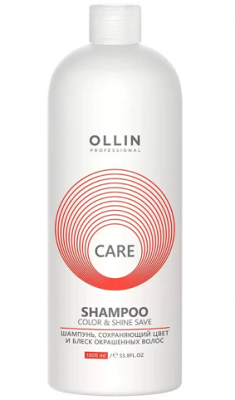 Купить ollin prof care (оллин) шампунь для окрашенных волос сохранение цвета и блеска, 1000мл в Павлове