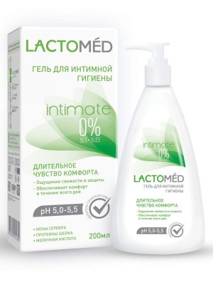 Купить lactomed (лактомед) гель для интимной гигиены чувство комфорта, 200мл в Павлове