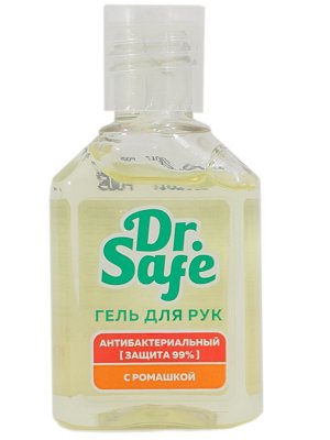 Купить dr safe (доктор сейф) гель для рук антибакетиальный бисаболол с ромашкой, 60мл в Павлове