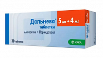 Купить дальнева, таблетки 5мг+4мг, 30 шт в Павлове