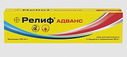 Купить релиф адванс, мазь для ректального и наружного применения 200мг/г, 28,4г в Павлове