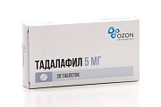 Купить тадалафил, таблетки, покрытые пленочной оболочкой 5мг, 28 шт в Павлове