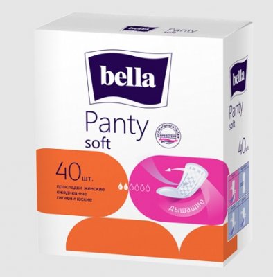 Купить bella (белла) прокладки panty soft белая линия 40 шт в Павлове