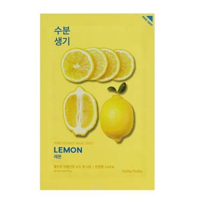 Купить holika holika (холика холика) тканевая маска для лица освежающая лимон pure essence, 20мл в Павлове