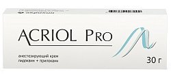 Купить акриол про, крем для местного и наружного применения 2,5%+2,5%, туба 30г в Павлове