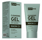 Купить pharmlevel (фармлевел) niacin гель очищающий для микробиома кожи лица, 150мл  в Павлове