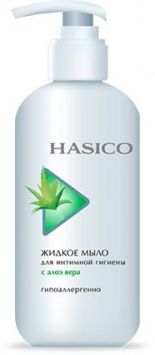 Купить хасико (hasico) мыло жидкое для интимной гигиены алоэ вера, 250 мл в Павлове