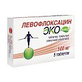 Купить левофлоксацин эколевид, таблетки, покрытые пленочной оболочкой 500мг, 5 шт в Павлове