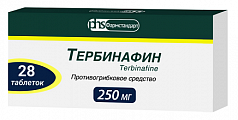 Купить тербинафин, таблетки 250мг 28шт в Павлове