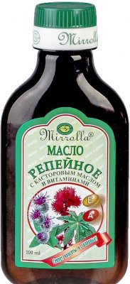 Купить мирролла масло репейное с касторовым маслом и витаминами а и е, 100мл в Павлове