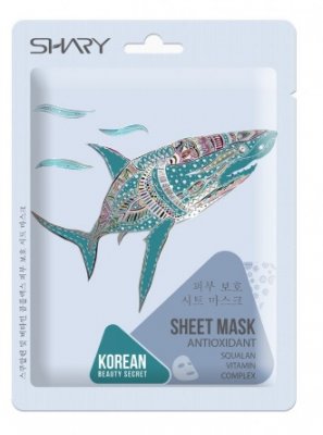 Купить шери (shary) маска-антиокисдант для лица сквалан и комплекс витаминов 25г в Павлове