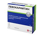 Купить левокарнитин, раствор для внутривенного и внутримышечного введения 100мг/мл, ампулы 5мл 10 шт в Павлове